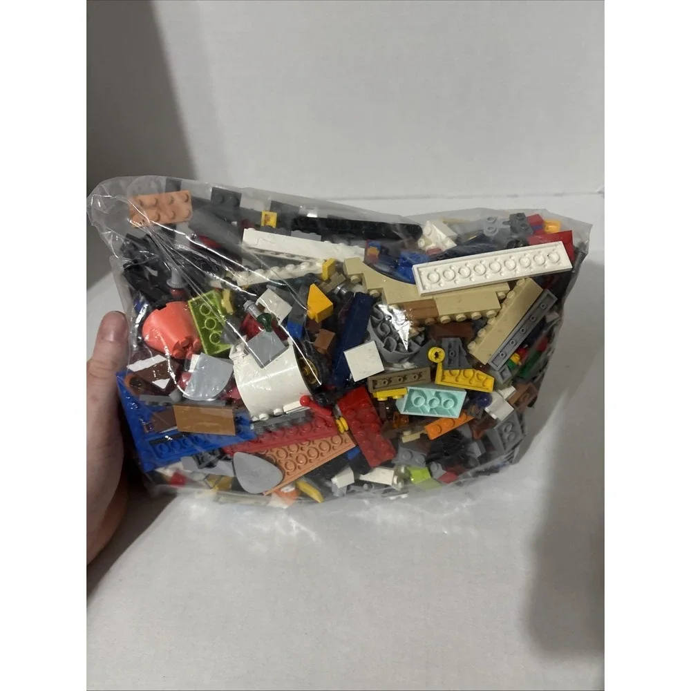 LEGO Bulk Lot of 2 Pounds Bricks Parts and Pieces‎ Clean Genuine 2 Lbs Grab Bag